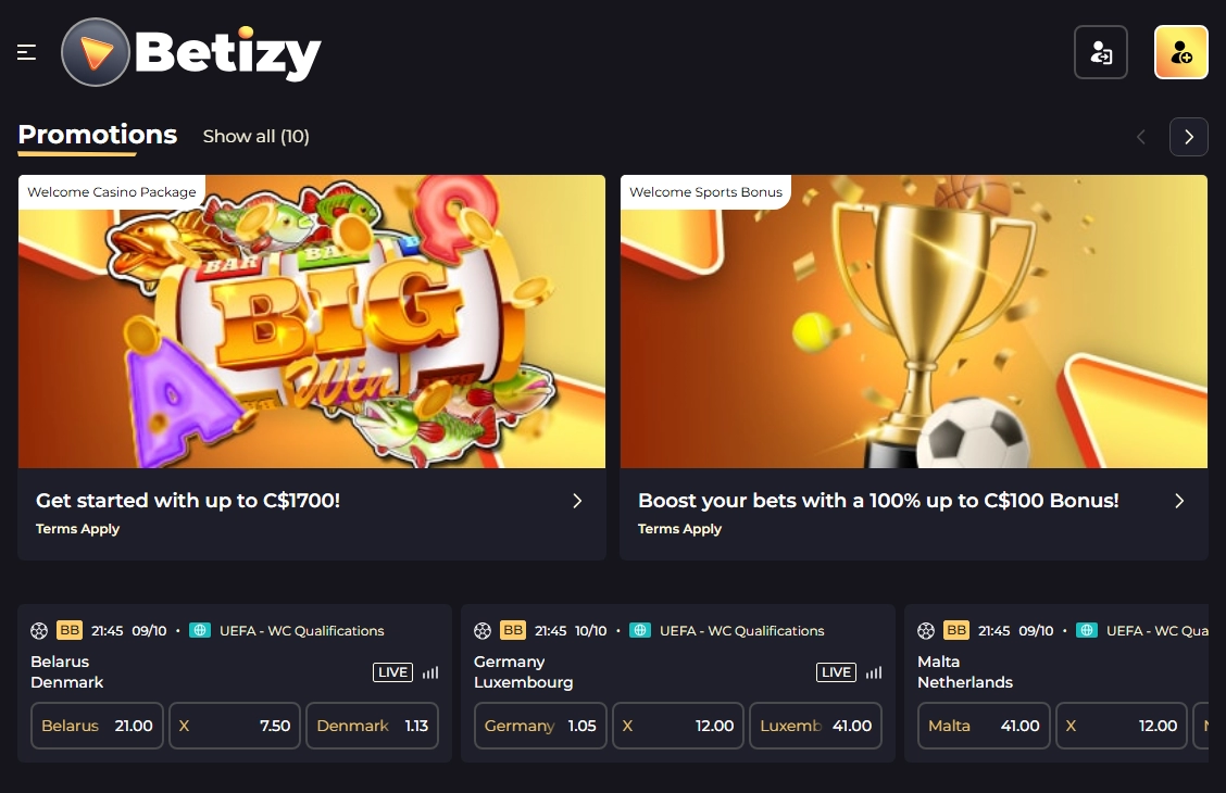 Betizy Casino